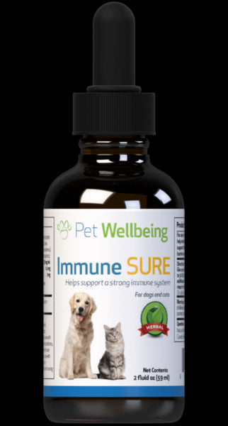 Immune SURE for Feline Immune System Support (1 Bottle = 2oz (59ml)(Free shipping over $50 Order)