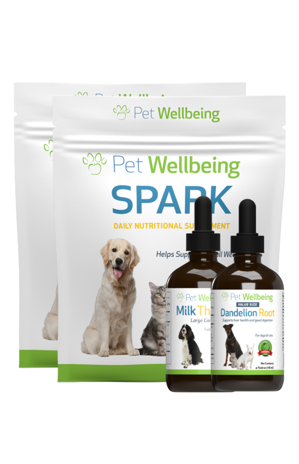 Value Pack Liver Support Kit value size(1 Dandelion Root+ 1 Milk Thistle+ 2 Daily Nutrition)(Free shipping over $50 Order)