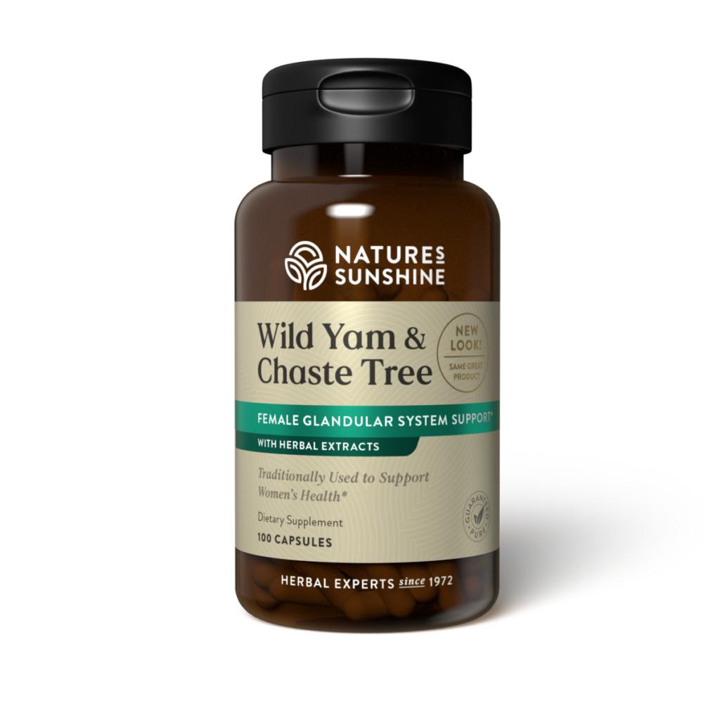 Wild Yam & Chaste Tree  (100 caps)