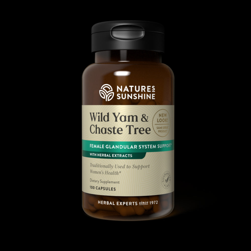 Wild Yam & Chaste Tree  (100 caps)