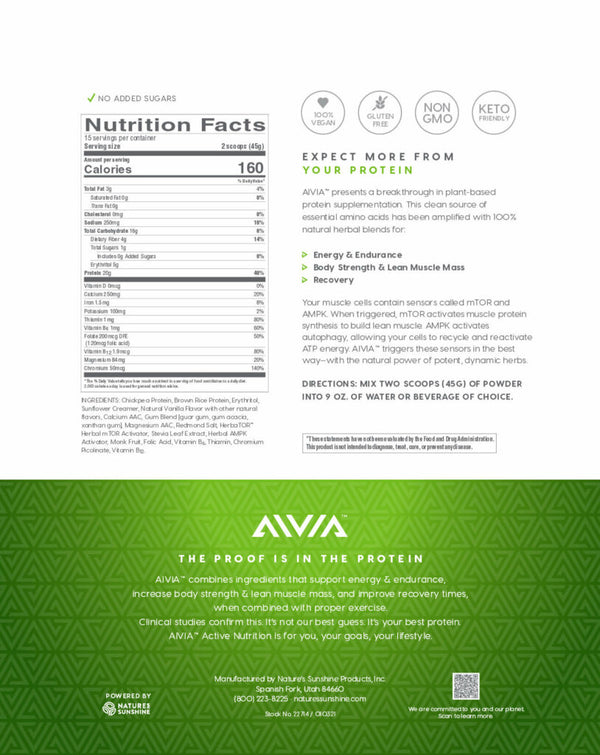 AIVIA Plant Protein
