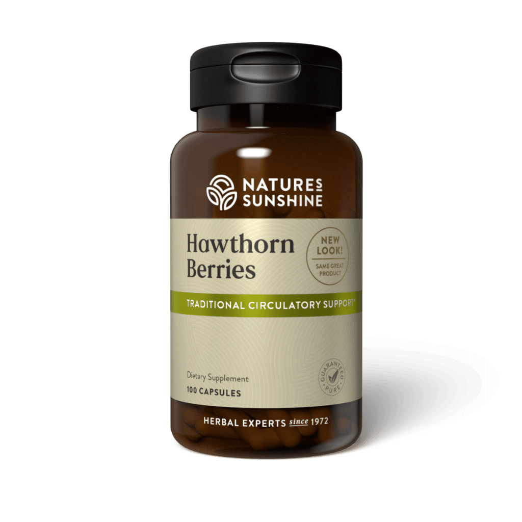 Hawthorn Berries  (100 caps)