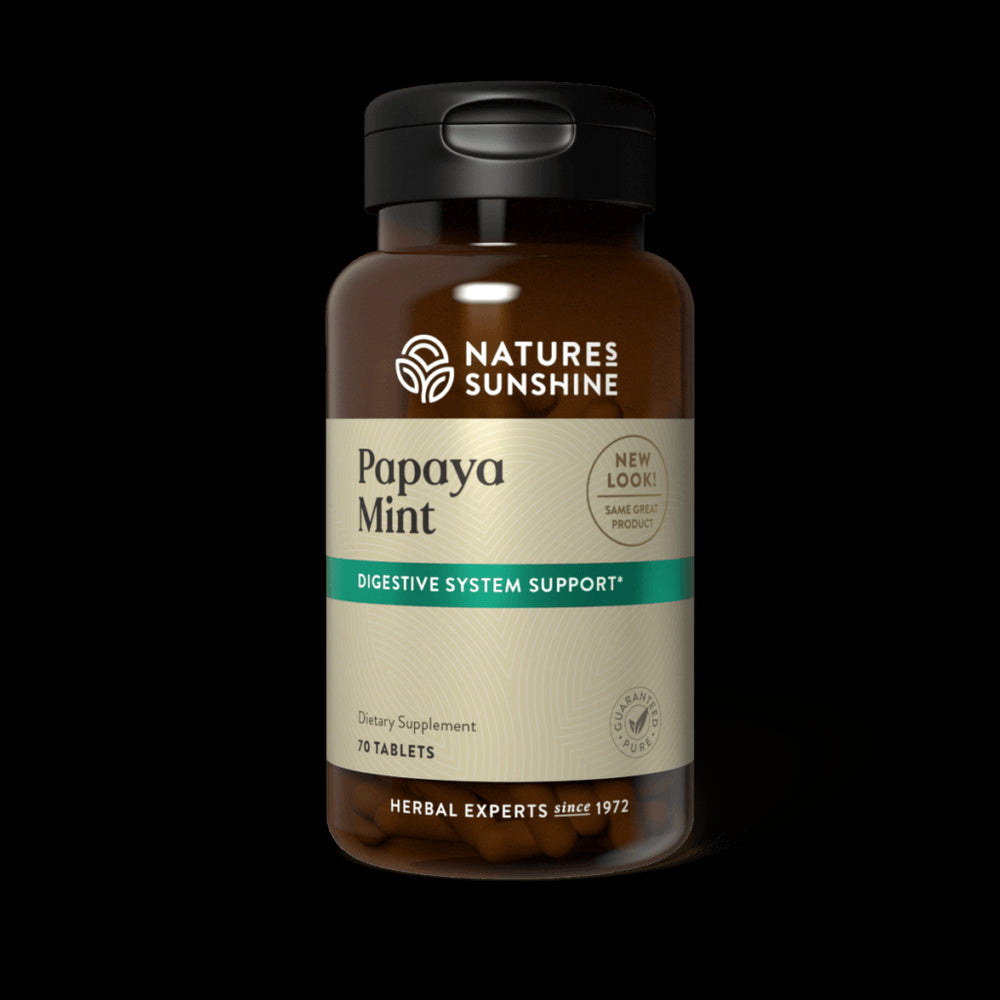 Papaya Mint (70 chewable tabs)*