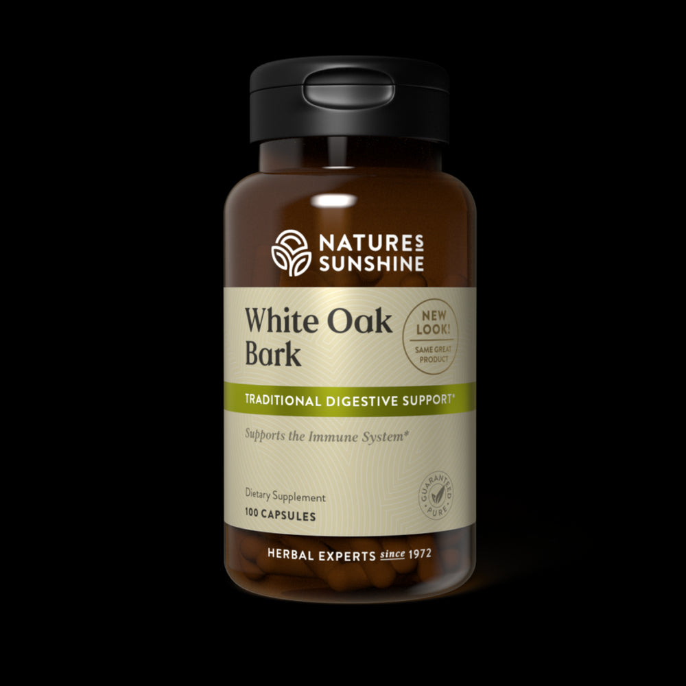 White Oak Bark (100 caps)