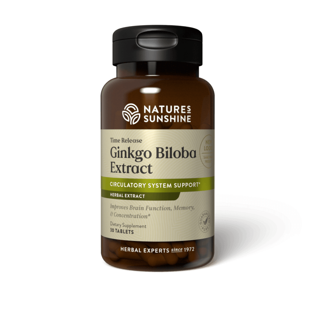 Ginkgo Biloba Extract Time-Release (30 Tabs)