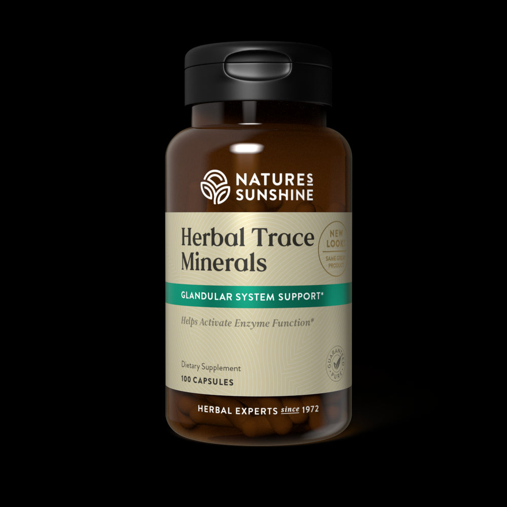 Herbal Trace Minerals  (100 caps)*