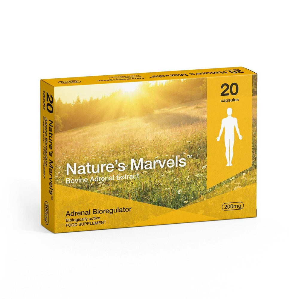 Nature’s Marvels – Adrenal Gland Peptide Bioregulator with Glandokort 20 Caps