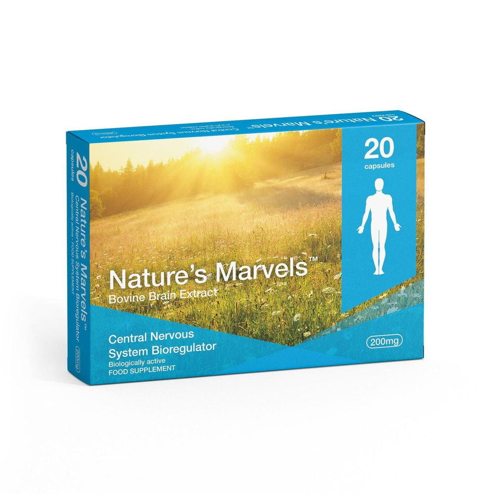 Nature’s Marvels – Central Nervous System Bioregulator with Cerluten 20 Caps