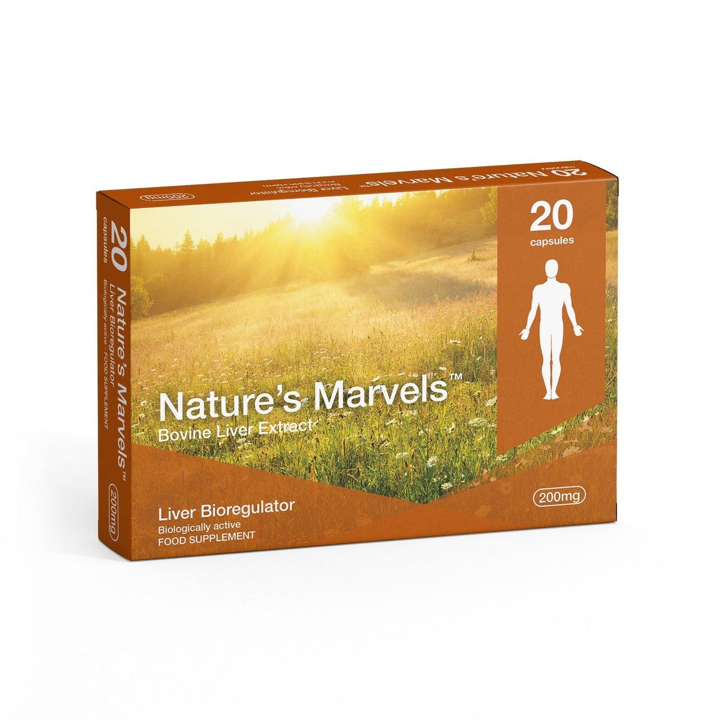 NATURE’S MARVELS – LIVER BIOREGULATOR WITH SVETINORM 20 CAPS