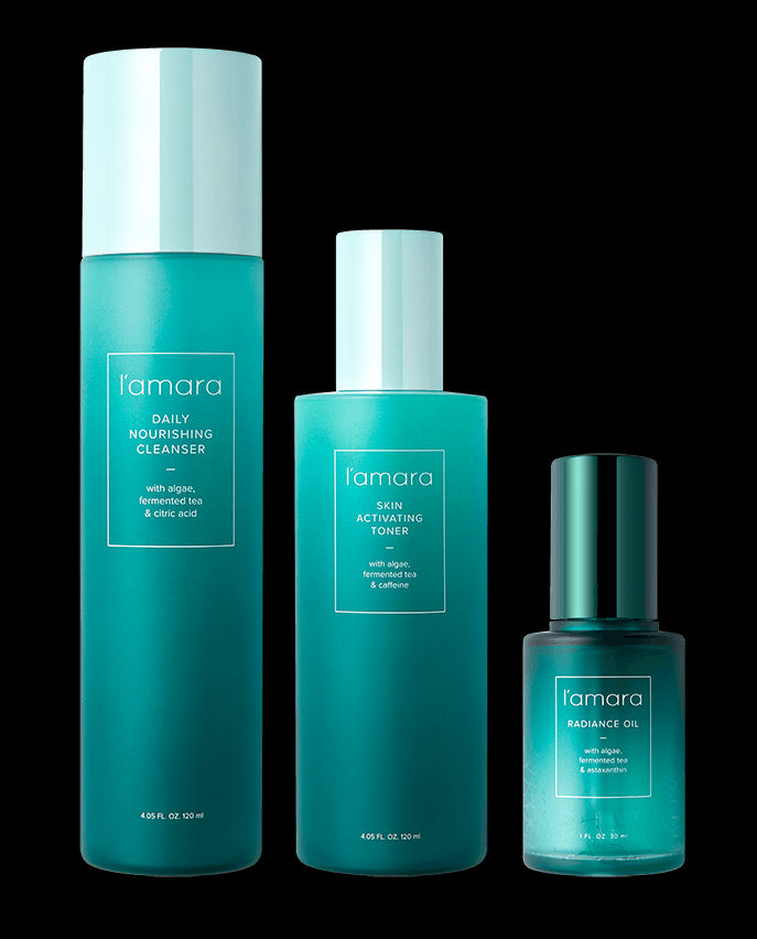 Clean and Activate (Daily Nourishing Cleanser 120 ml, Skin Activating Toner 120 ml and Radiance Oil 30 ml)