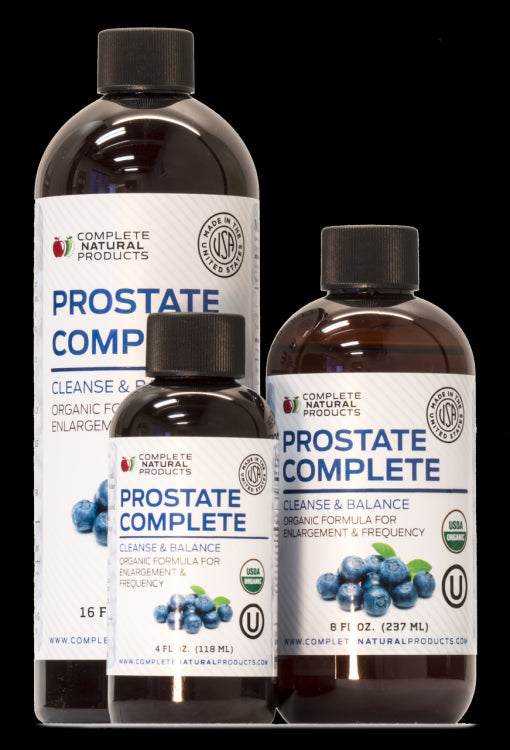 Prostate Support Complete – Organic Liquid Health Supplement Formula