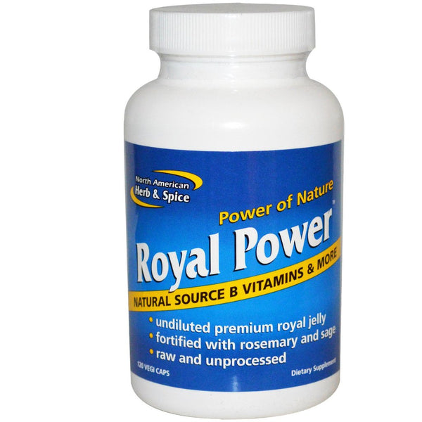 Royal Power - Royal Jelly Herbal Supplement - North American Herb and Spice