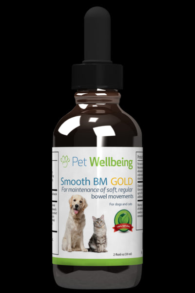 Smooth BM Gold - Dog Constipation Support (1 bottle = 2oz (59ml)(Free shipping over $50 Order)