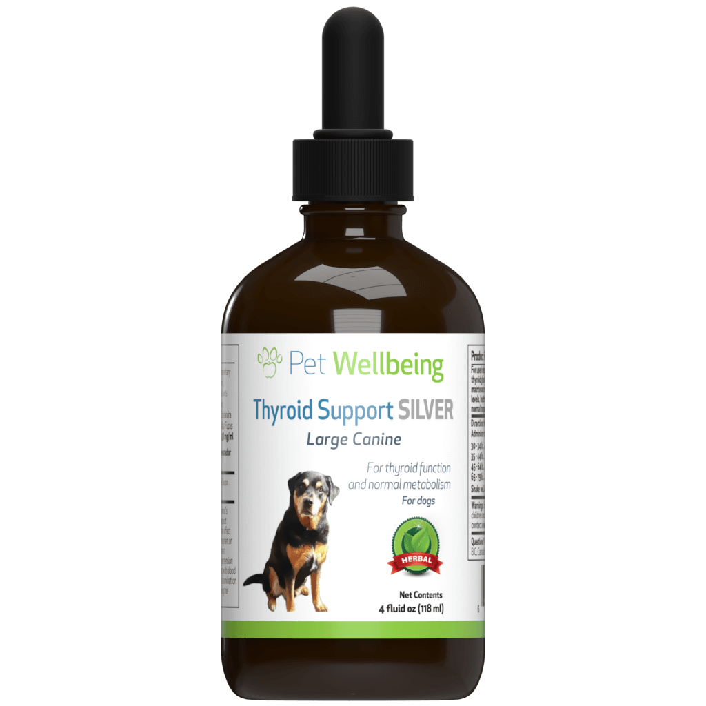 Thyroid Support Silver for Dog Hypothyroidism (1 bottle = 2 oz or 4 oz) )(Free shipping over $50 Order)