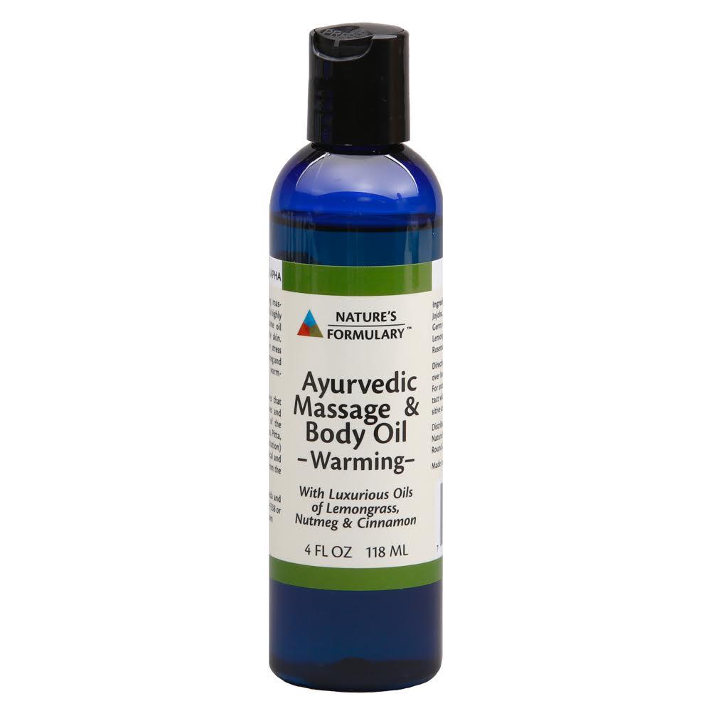 AYURVEDIC MASSAGE & BODY OIL - WARMING