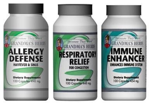 Aller G Defense - Respiratory Relief - Immune Enhancer Package