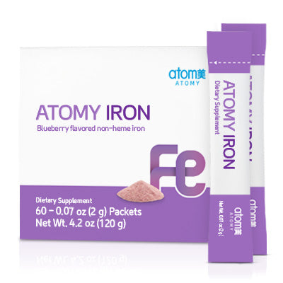 HEALTH CARE Iron (Dietery Supplement )Blueberry Flavored (60-0.07OZ(2gm) Packets)