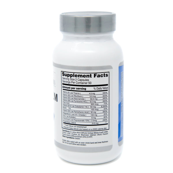 B All Calm 100 Capsules 500 mg