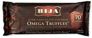 Milk Chocolate Omega Truffles 2.3 oz
