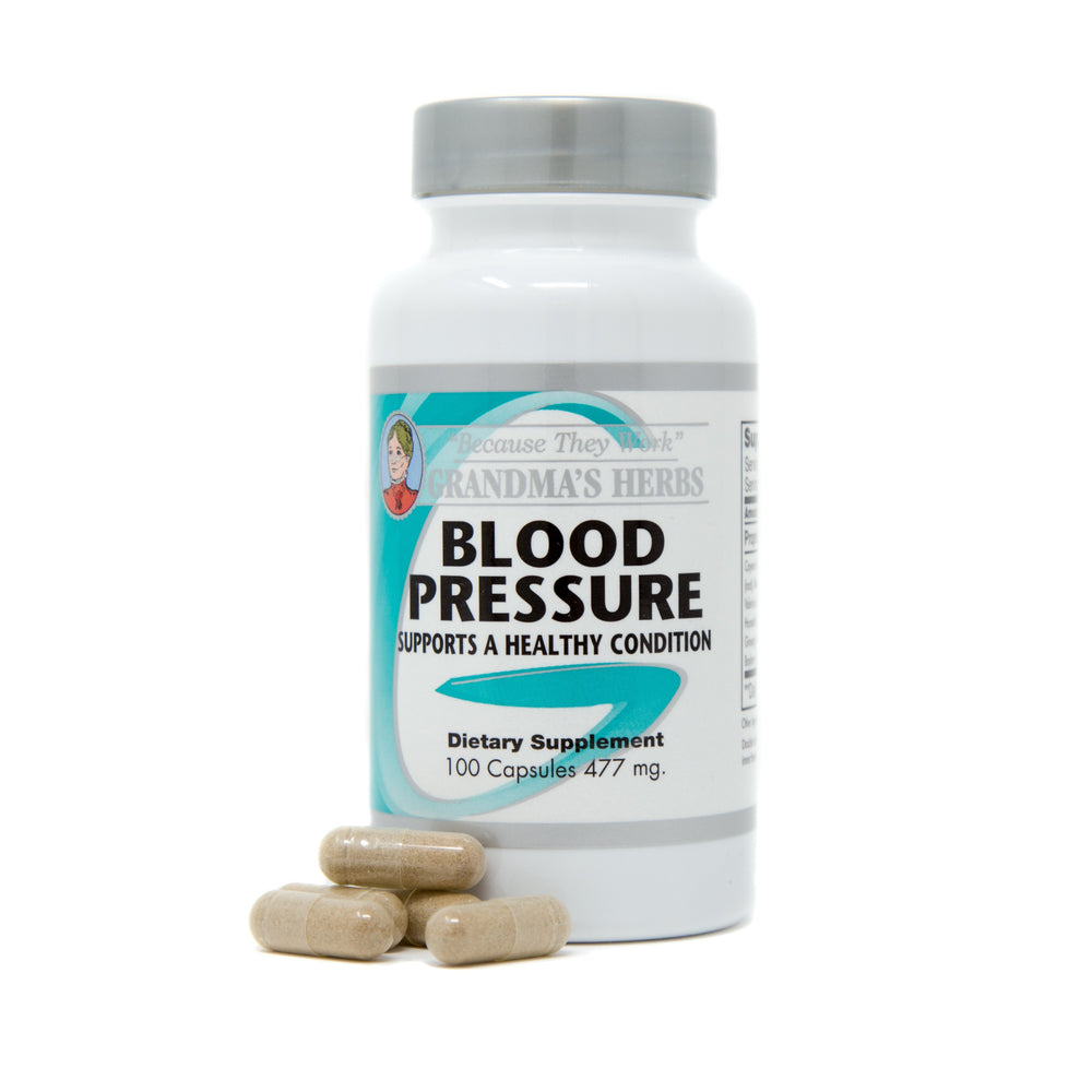 Blood Pressure 100 Capsules - 477 mg