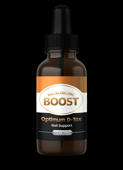 Microbiome Boost (Optimum D-Tox) Digestive & Immune Health Supplement