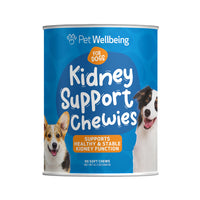 Kidney Support Chewies for Dogs(Normal urine output and thirst (fluid balance),90 Chews)