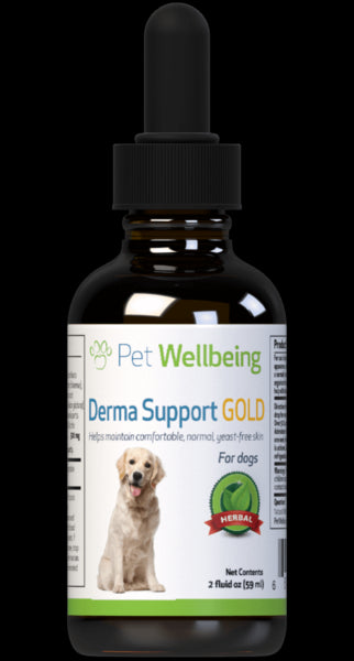 Derma Support Gold for Dogs (1 bottle = 2oz (59ml)(Free shipping over $50 Order)