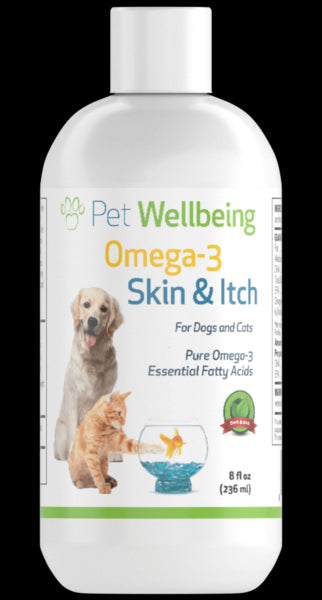 Omega 3 Skin & Itch (1 bottle = 8 oz)(Free shipping over $50 Order)