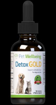 Detox Gold for Dogs (1 bottle = 2oz (59ml)(Free shipping over $50 Order)