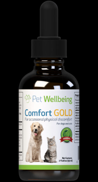Comfort Gold - Dog Pain Support (1 bottle = 2oz (59ml)(Free shipping over $50 Order)