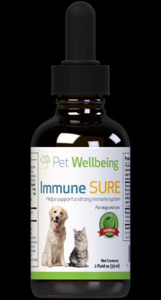 Immune SURE for Canine Immune System Support (1 Bottle = 2oz (59ml)(Free shipping over $50 Order)