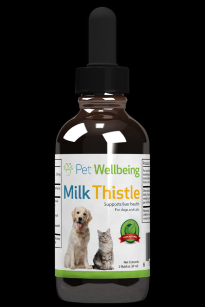 Milk Thistle for Cat Liver Disease (1 bottle = 2oz (59ml)(Free shipping over $50 Order)