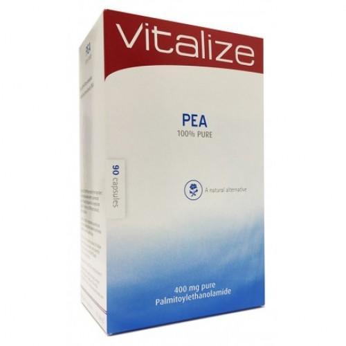 Vitalize Palmitoylethanolamide (PEA for Pain 100% PURE) - 90 Capsules 400mg P E A by Firma VIta