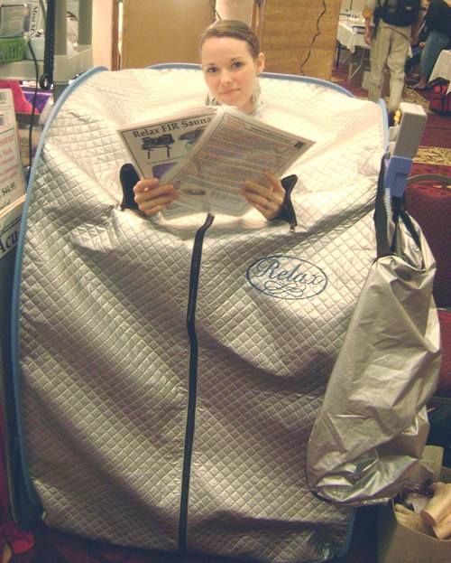 RELAX Sauna Regular Silver Pattern Tent  (Tent Only.)