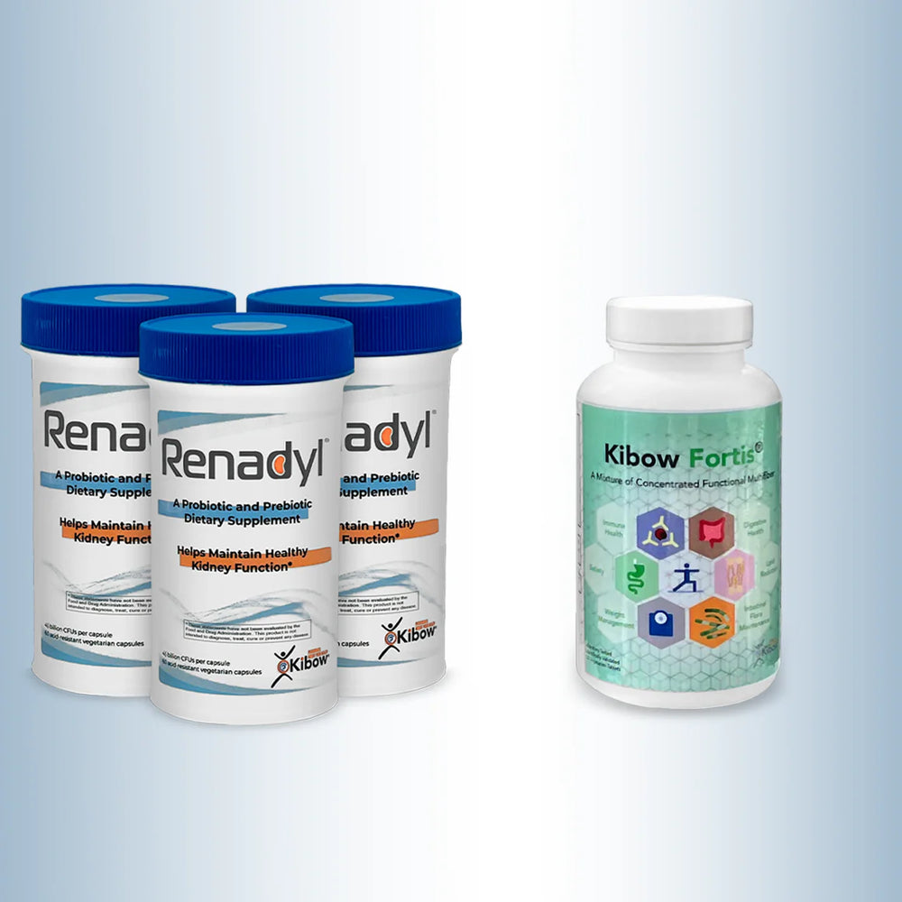 Renadyl (3 Bottles) + Kibow Fortis (1 Bottle) Combo Pack