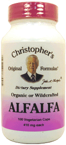 Alfalfa (Dr Christopher) 100 Caps