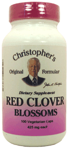Red Clover Blossom (Dr Christopher) 100 Caps