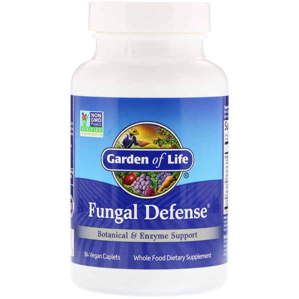 Garden of Life, Fungal Defense, 84 Vegan Caplets (Vegan)