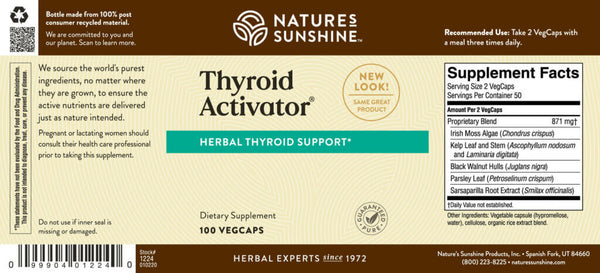 Thyroid Activator® (100 Caps)