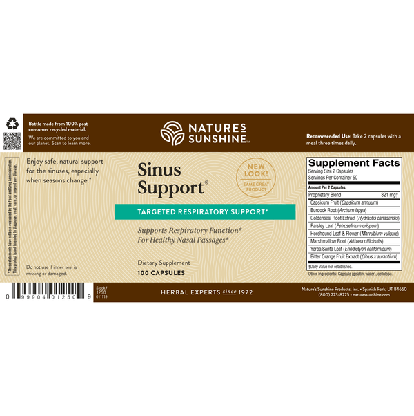 Sinus Support EF ® (100 caps)*
