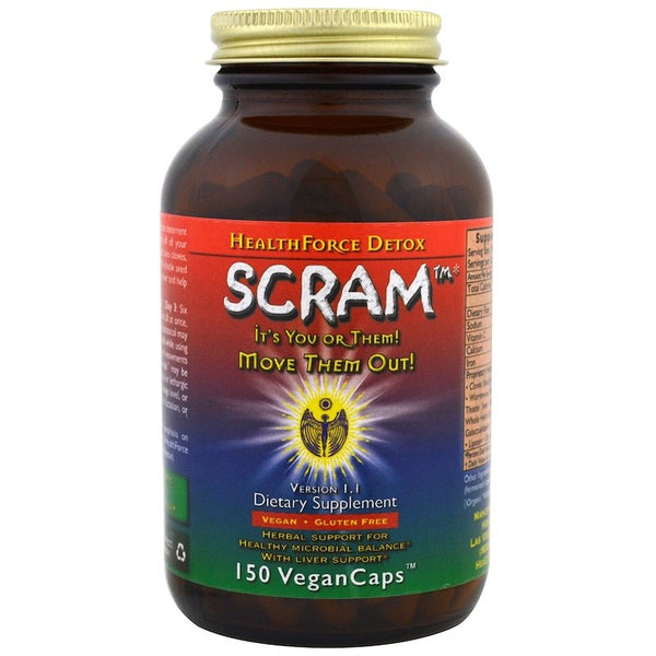 HealthForce Superfoods, Scram, 150 VeganCaps (Vegan)