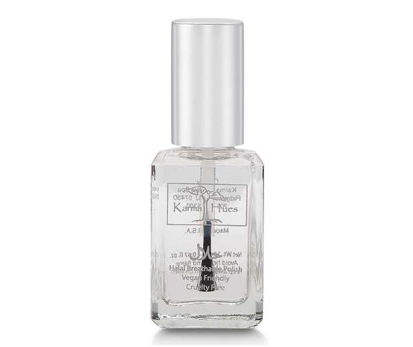 Certified Halal Breathable Nail Hardener Nail Polish- Truly Breathable Cruelty Free and Vegan - Oxygen Permeable Enamel