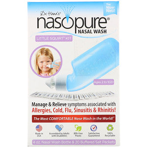 Nasopure, Nasal Wash System, Little Squirt Kit, 1 Kit