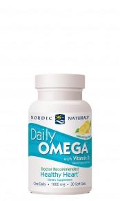 Daily Omega W/ Vitamin D3 1000 Mg (Nordic Naturals) 30 Soft Gel (Lemon)