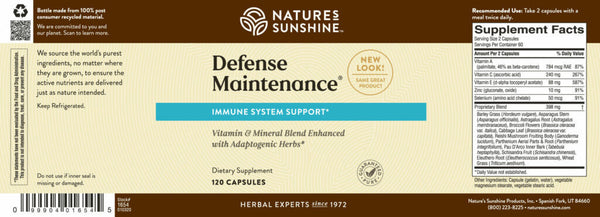 Defense Maintenance® (120 Caps)