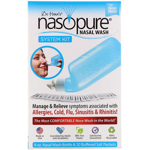 Nasopure, Nasal Wash System, System Kit, 1 Kit