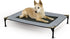 K&H Pet Products Elevated Dog Bed, Gray