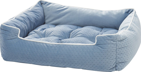 Mina Victory Quilted Bolster Dog Bed