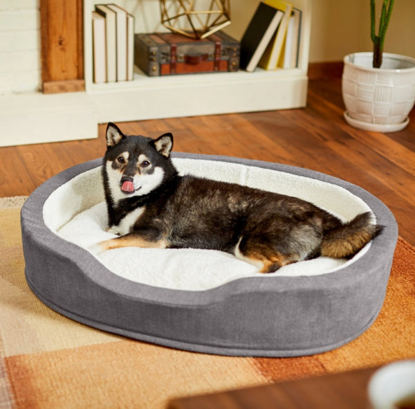 Frisco Bolster Cat & Dog Bed