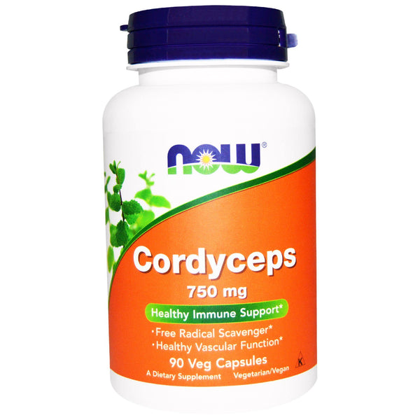 Now Foods, Cordyceps, 750 mg, 90 Veggie Caps